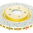 Load image into Gallery viewer, DBA 97-04 Corvette C5/C6 Front Drilled &amp; Slotted 4000 Series Rotor - Main Product View