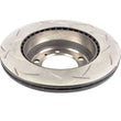 Load image into Gallery viewer, DBA 97-04 Porsche Boxster Front 4000 Series Slotted Rotor - Back View
