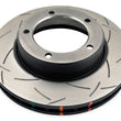 Load image into Gallery viewer, DBA 98-05 Lexus LX 470 / 98+ Toyota Landcruiser 100 Series Front Slotted 4000 Series Rotor - Main Product View