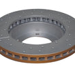 Load image into Gallery viewer, DBA 98-05 Lexus LX 470 / 98+ Toyota Landcruiser 100 Series Front Drilled &amp; Slotted 4000 Series Rotor - Back View