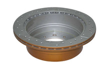 Load image into Gallery viewer, DBA 98-05 Lexus LX470/98+ Toyota Landcruiser 100 Series Front Drilled &amp; Slotted Street Series Rotor - Back View