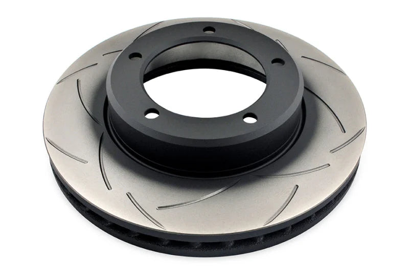 DBA 98-07 Lexus LX470 Front Street Series Slotted Brake Rotor - Main Product View