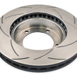 Load image into Gallery viewer, DBA 98-07 Lexus LX470 Front Street Series Slotted Brake Rotor - Back View