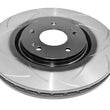 Load image into Gallery viewer, DBA 98-08 Mitsubishi EVO V-IX Front Slotted T2 Street Series Rotor - Main Product View