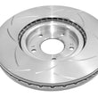 Load image into Gallery viewer, DBA 98-08 Mitsubishi EVO V-IX Front Slotted T2 Street Series Rotor - Side View