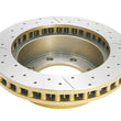 Load image into Gallery viewer, DBA 99-04 Ford F-250 Super Duty (w/Rear Rotor) 4WD Front Street Drilled &amp; Slotted Rotor - Side View