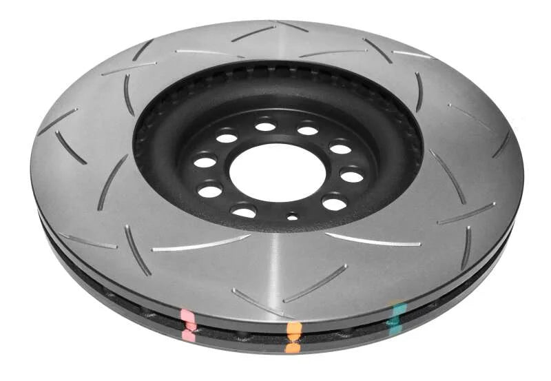DBA 99-06 Audi TT FWD/01-06 TT Quattro 1.8T / 04-12/04 Jetta GLI VR6 Front 4000 T-Slot Series Rotor - Back View