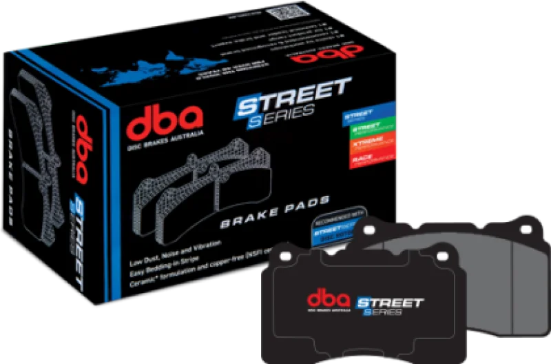 DBA 99-09 Honda S2000 Rear Street Series Brake Pad Set - Installation View