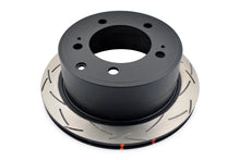 Load image into Gallery viewer, DBA 99+ Toyota 70 Landcruiser Rear Slotted 4000 Series Rotor - Side View
