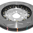 Load image into Gallery viewer, DBA Audi R8/RS5 F T3 5000 Series Slotted Front Rotor - Silver Hat - Side View