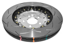 Load image into Gallery viewer, DBA Audi R8/RS5 F T3 5000 Series Slotted Front Rotor - Silver Hat - Side View