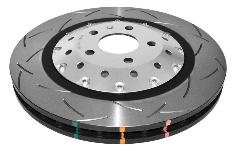 DBA Audi R8/RS5 F T3 5000 Series Slotted Front Rotor - Silver Hat - Additional View 6