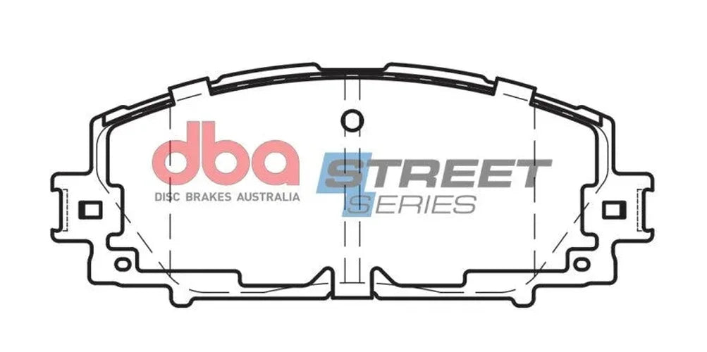 DBA B Type Front Street Series Brake Pads fits 2011 2014-2017 Lexus CT200H / 2012 Scion iQ / 2010 2015 2021 Toyota Prius /...
