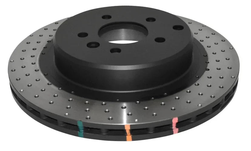 DBA 20-21 Mercedes-Benz CLA35 AMG Base Brakes Rear 4000 Series Drilled Rotor - Additional View 6