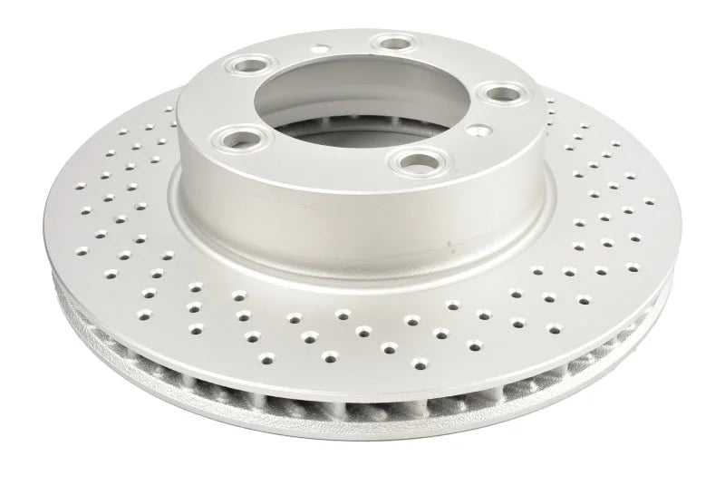 DBA Coupe Front Right En-Shield OE Drilled Rotor (w/Iron Rotor) fits Porsche Boxster S / 2007-2008 Porsche Cayman / 2006-2...