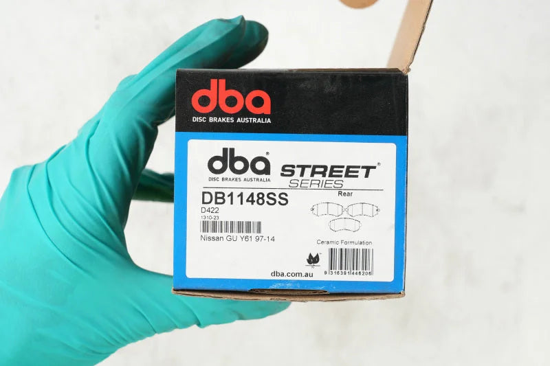DBA (Excl ABS) Front Street Series Brake Pads fits 1990-1996 Nissan 240SX - Side View