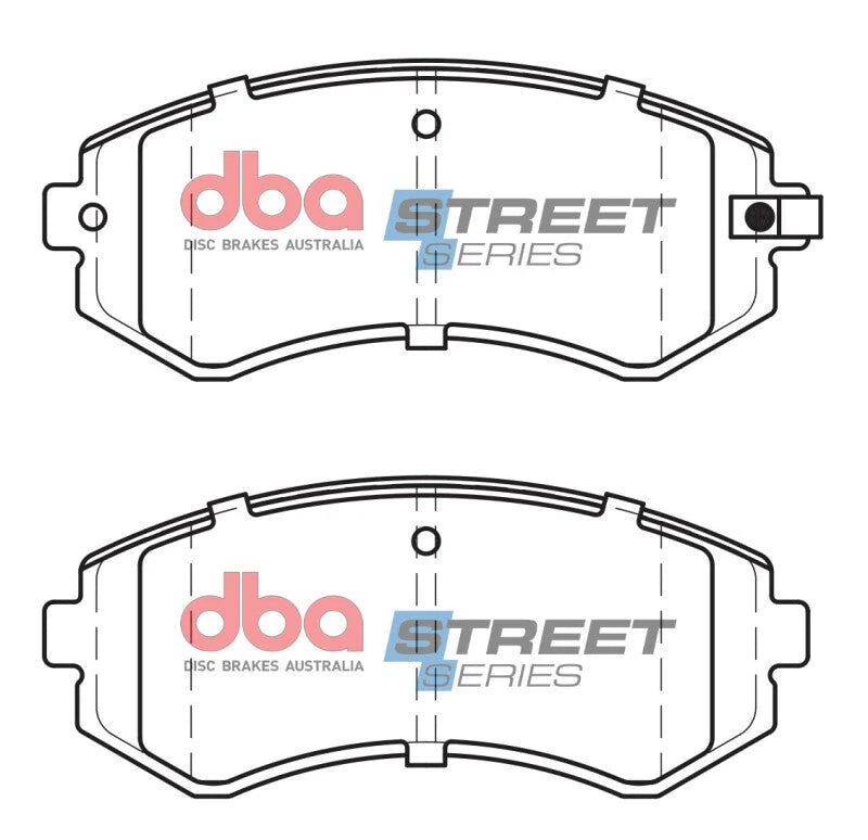 DBA (Excl ABS) Front Street Series Brake Pads fits 1990-1996 Nissan 240SX - Additional View 5