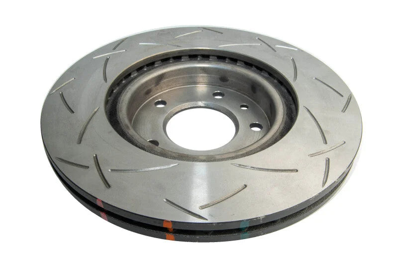 DBA Front 4000 Series Slotted Rotor (Normal Susp / A/T) fits 2004-2008 Mazda Rx-8 - Side View