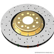Load image into Gallery viewer, DBA Front 5000 Series Drilled and Slotted Rotor w/Black Hat (w/Brembo Brakes) fits 2003-2005 Infiniti G35 / 2004-2005 Infi...