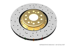 Load image into Gallery viewer, DBA Front 5000 Series Drilled and Slotted Rotor w/Black Hat (w/Brembo Brakes) fits 2003-2005 Infiniti G35 / 2004-2005 Infi...