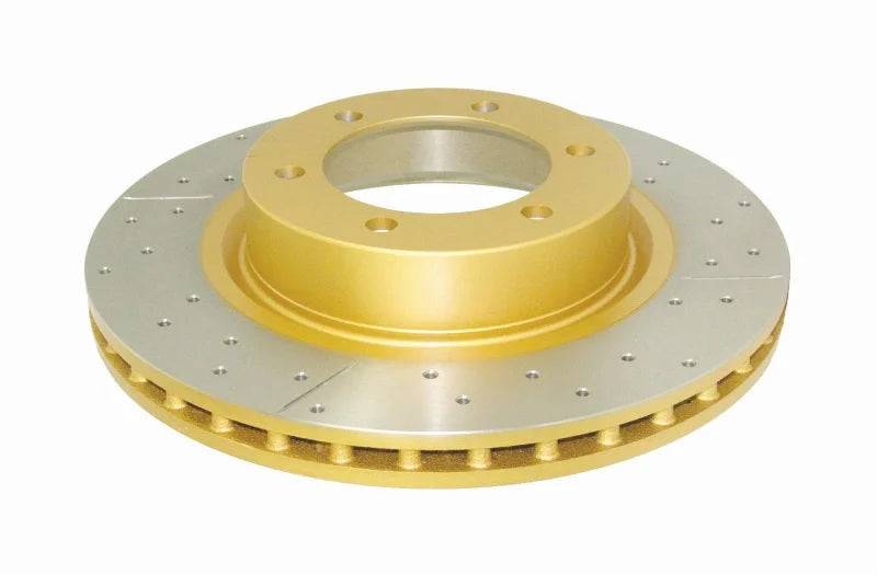 DBA Front Drilled & Slotted Street Series Rotor (17in Wheel) fits 2003-2009 Lexus GX470 / 2003-2009 Toyota 4RUNNER LIMITED...