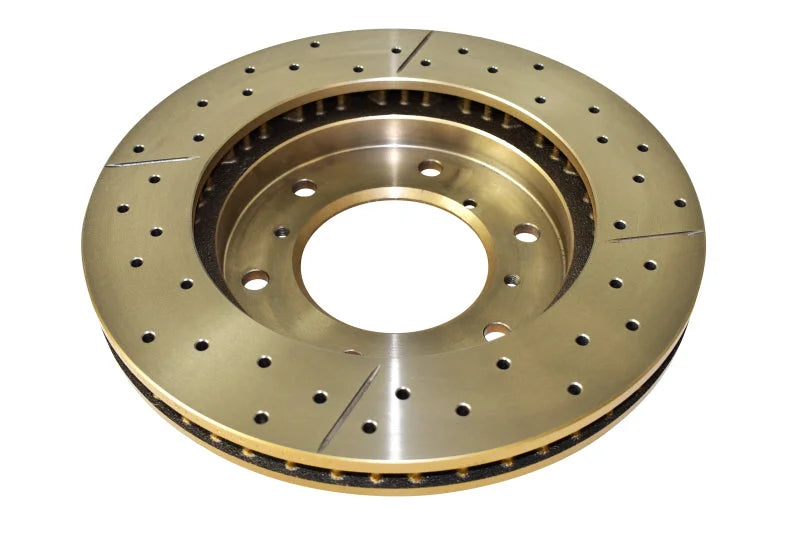DBA Front Drilled & Slotted Street Series Rotor fits 2000-2006 Mitsubishi Montero / 2001-2006 Mitsubishi Montero LIMITED /...