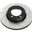 Load image into Gallery viewer, DBA 05-06 Porsche Boxster S (w/Iron Rotor) Front Left En-Shield OE Drilled Rotor - Additional View 6