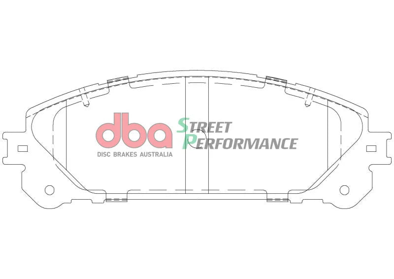 DBA Front Performance Brake Pads fits 2015-2018 Lexus NX200T / 2018-2021 Lexus NX300 / 2021 Lexus NX300 Luxury / 2015-2021...