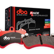 Load image into Gallery viewer, DBA Front RP Performance Brake Pads fits 2017-2021 Honda Civic Type R - Back View