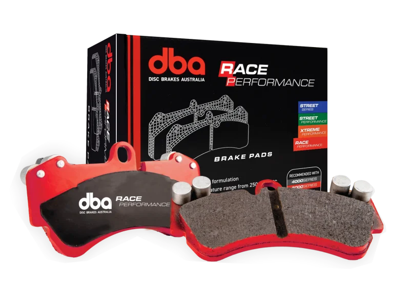 DBA Front RP Performance Brake Pads fits 2017-2021 Honda Civic Type R - Back View