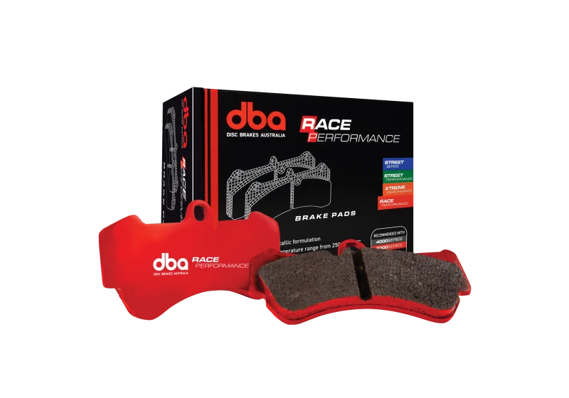 DBA Front RP Performance Brake Pads fits 2017-2021 Honda Civic Type R - Installation View