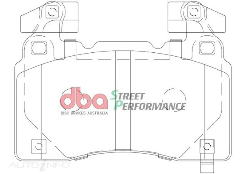 DBA Front SP Performance Brake Pads fits 2013-2017 Holden Ve / VF Ssv Brembo (rectangle Weight) - Additional View 6