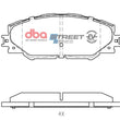 Load image into Gallery viewer, DBA Front SSEV Street Series Brake Pads fits 2009-2010 Pontiac Vibe BASE 2.4L AWD / 2011-2016 Scion Im / TC / 2006-2019 To...