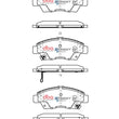 Load image into Gallery viewer, DBA Front SSEV Street Series Brake Pads fits 2010-2014 / 2016 / 2018 Honda CR-Z / Fit - Installation View