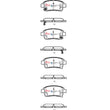 Load image into Gallery viewer, DBA Front SSEV Street Series Brake Pads fits 2012-2015 Scion iQ / 2004-2006 Scion xA / 2004-2006 Scion xB / 2000 Toyota Ce...