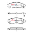 Load image into Gallery viewer, DBA Front SSEV Street Series Brake Pads fits 2017-2018 Chevrolet City Express LS / 2005-2022 Nissan Frontier Desert Runner...