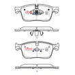 Load image into Gallery viewer, DBA Front SSEV Street Series Brake Pads (w/350mm Front Rotor) fits Jaguar F-pace / 2020 Jaguar I-pace / 2016 2020 2021 Jag...