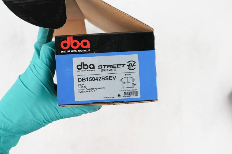DBA Front SSEV Street Series Brake Pads (w/Sport Brakes) fits 2021 2022 Subaru Forester / 2017 Subaru Impreza / 2021 2022 ...