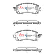 Load image into Gallery viewer, DBA Front SSEV Street Series Brake Pads (w/Sport Brakes) fits 2021 2022 Subaru Forester / 2017 Subaru Impreza / 2021 2022 ...