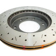 Load image into Gallery viewer, DBA Front Slotted &amp; Cross Drilled 4000 XS Series Rotor fits 1983-1989 Toyota Land Cruiser - Back View