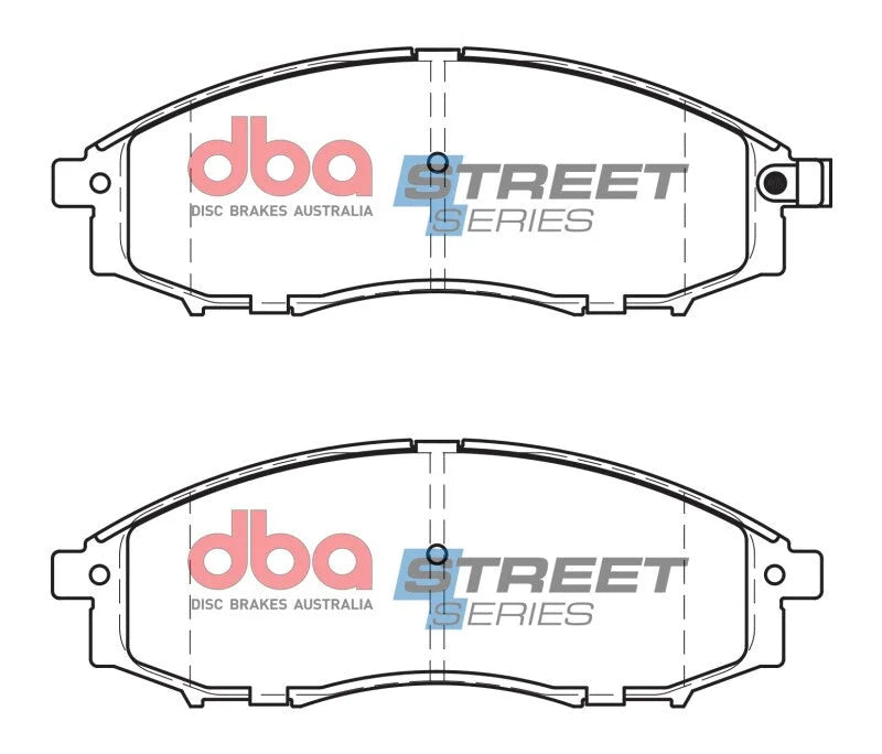 DBA Front Street Series Brake Pads fits 2000-2004 Nissan Frontier 6 Cyl RWD / Xterra - Additional View 5
