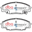 Load image into Gallery viewer, DBA Front Street Series Brake Pads fits 2002-2006 Acura RSX / 2006-2008 Honda Civic DX / 2008 Honda Civic Mugen Si / 2000-...