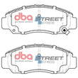 Load image into Gallery viewer, DBA Front Street Series Brake Pads fits 2006-2011 Acura CSX - Additional View 5