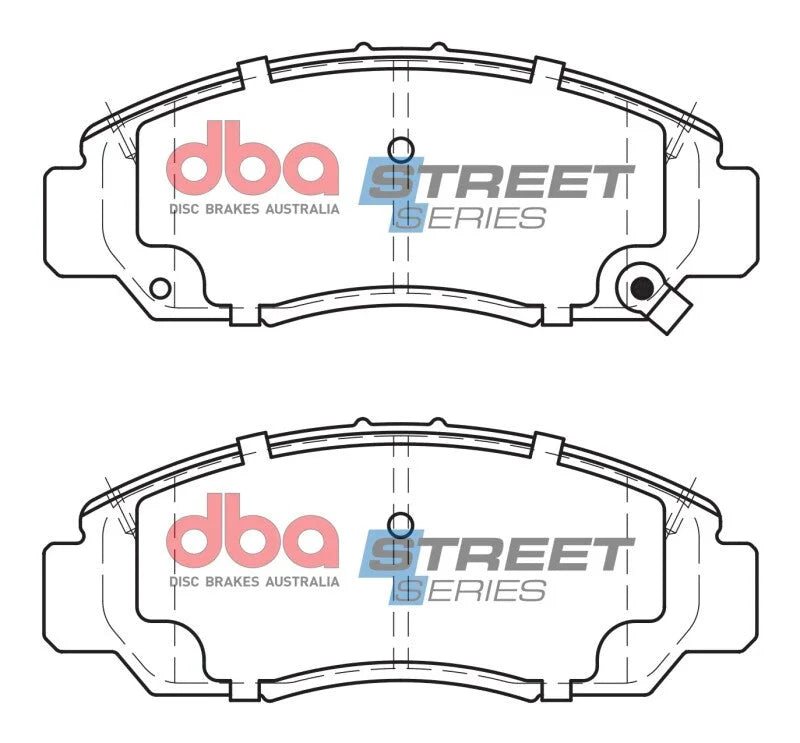 DBA Front Street Series Brake Pads fits 2006-2011 Acura CSX - Additional View 5