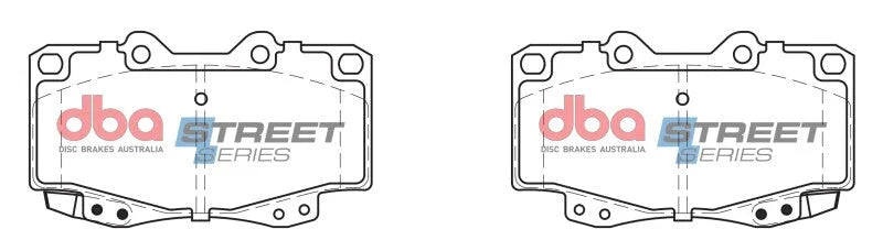 DBA Front Street Series Brake Pads fits 2006 Suzuki Forenza - Additional View 7