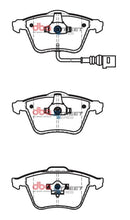 Load image into Gallery viewer, DBA Front Street Series Brake Pads fits 2008-2015 Audi TT / TT Quattro / TT Quattro Premium Plus - Installation View
