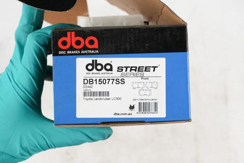 DBA Front Street Series Brake Pads fits 2022 Lexus LX600 - Side View