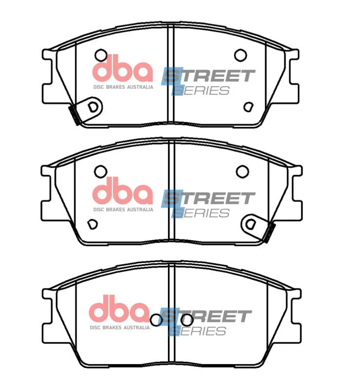 DBA Front Street Series Brake Pads fits Hyundai Venue / 2022-2024 Hyundai Venue LIMITED / 2021 2022 Kia Soul EX - Addition...
