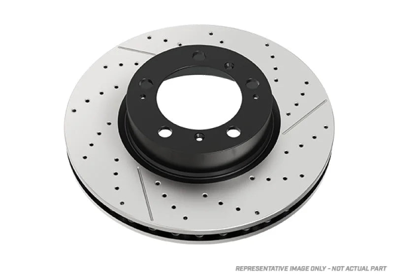 DBA Front Street Series OE Drilled & Slotted Rotor (w/Sport Package) fits 2015-2020 Mercedes-Benz C300 / 2016-2018 Mercede...