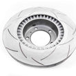 Load image into Gallery viewer, DBA Front Street Series Slotted Rotor (w/Iron Rotor / Excl Turbo Look) fits 2009-2016 Porsche 911 Carrera 4 / 2014-2015 Po...